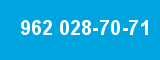 962 028-70-71 962 028-70-71